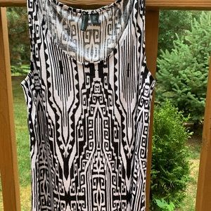 Cynthnia Rowley linen blend top